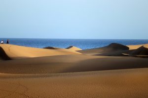 spain, sand dunes, nature, gran canaria, beach, atlantic ocean, landscape